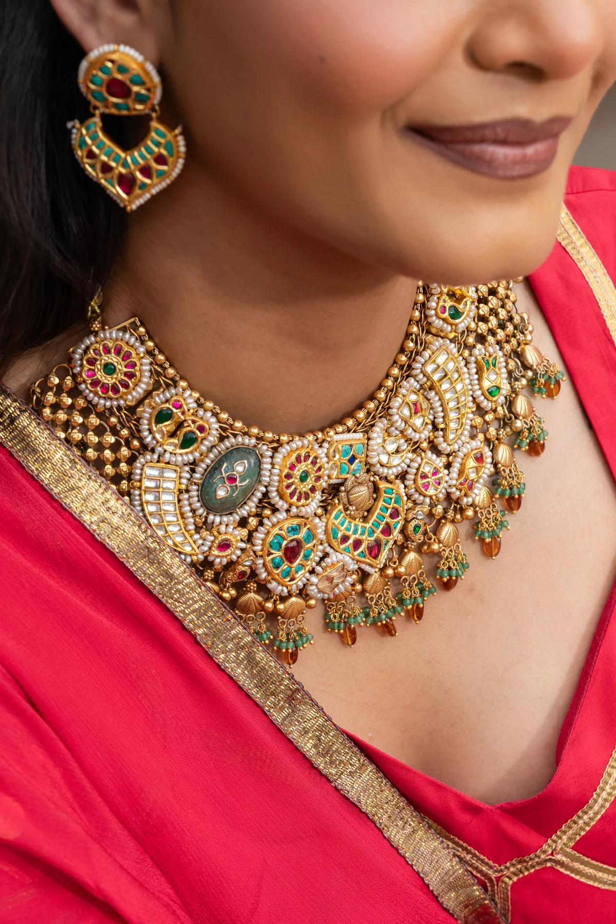 Heritage Gulbandh Choker Necklace